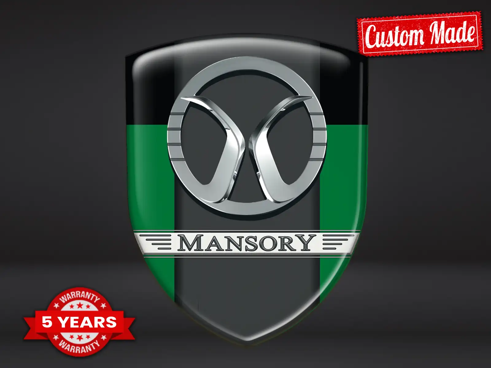 Mansory 3D Autosticker Universal Hochwertig Professionell